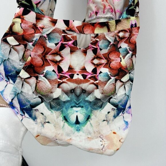 6 Shore Road by Pooja Multi Halter Tie One Piece Bathing Suit Swim XS Resort - Picture 6 of 7